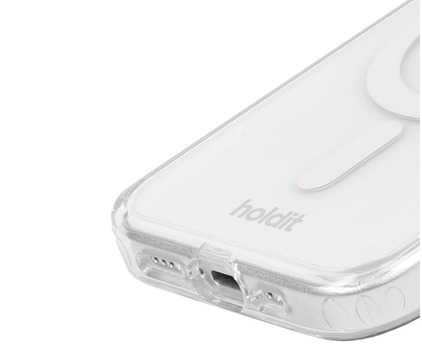 Holdit MagSafe Case iPhone 15 Pro White/Transparent 16281 - 1221238 - zdjęcie 4